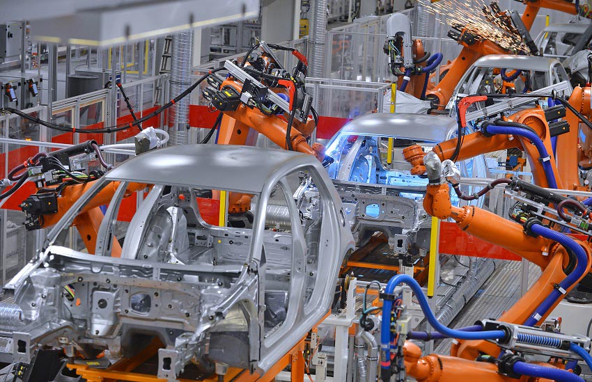 linie productie robotizata